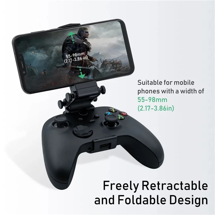 IPEGA PG-XBS005 Supporto regolabile per telefono Gamepad per Xbox Series S/Series X/Xbox One/Elite 2 Game Controller