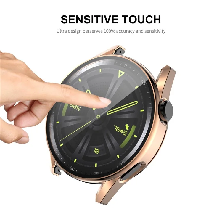 Enkay Hat Prince Pour Huawei Watch GT 3 42mm 9H Protéger D'écran en Verre Trempé - or Rose