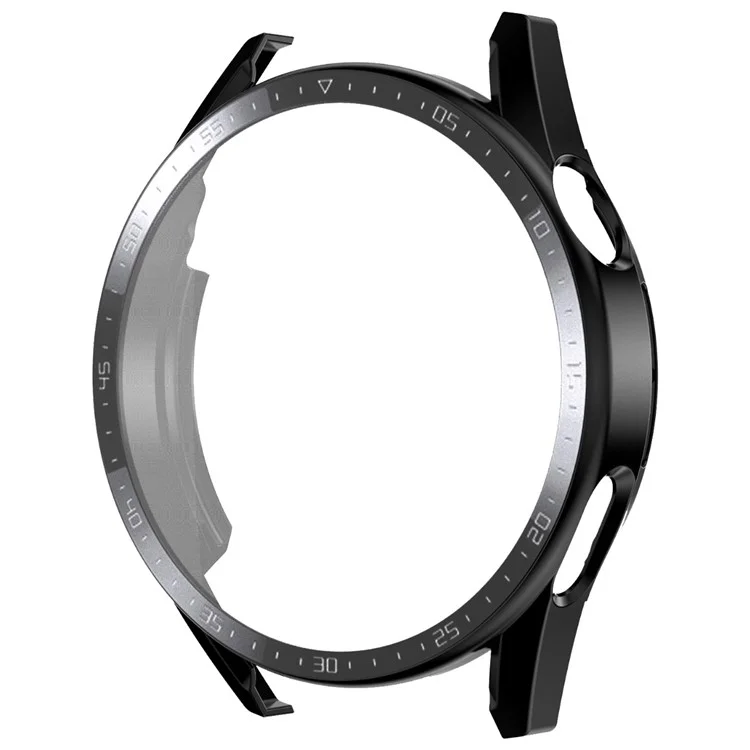 Enkay Hat Prince Pour Huawei Watch GT 3 Cas de Montre PC Dur Caoutchoutée Mat 46m - le Noir