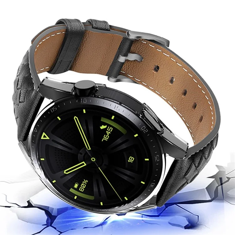 For Huawei Watch GT 3 46mm Clear Full Coverage Soft TPU Electroplated Watch Protective Case