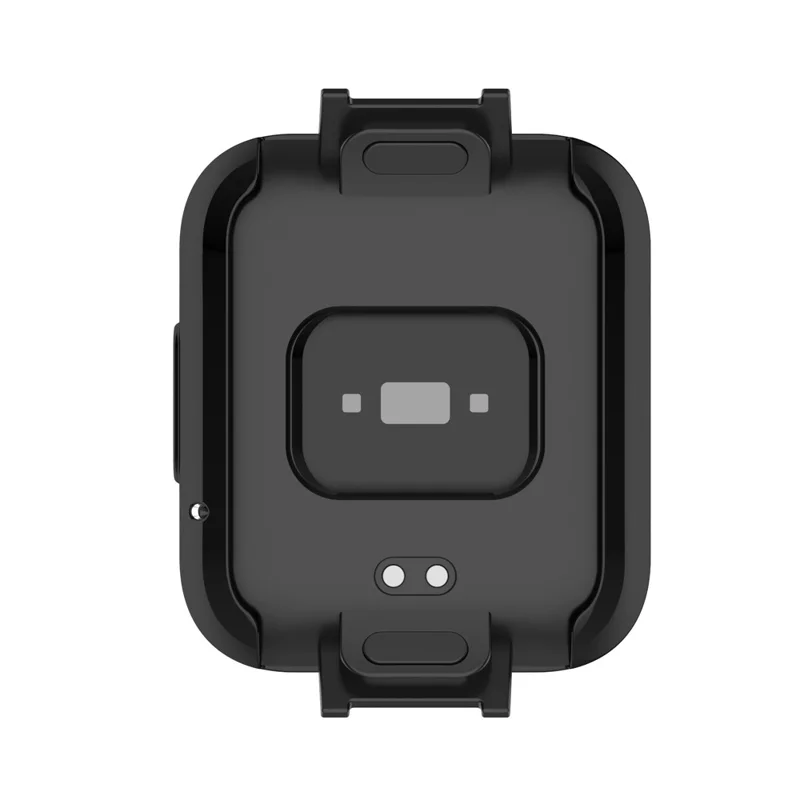 For Xiaomi Redmi Watch2/Redmi Horloge 2 Soft Anti-scratch TPU Electroplated Full Coverage Watch Case - Black