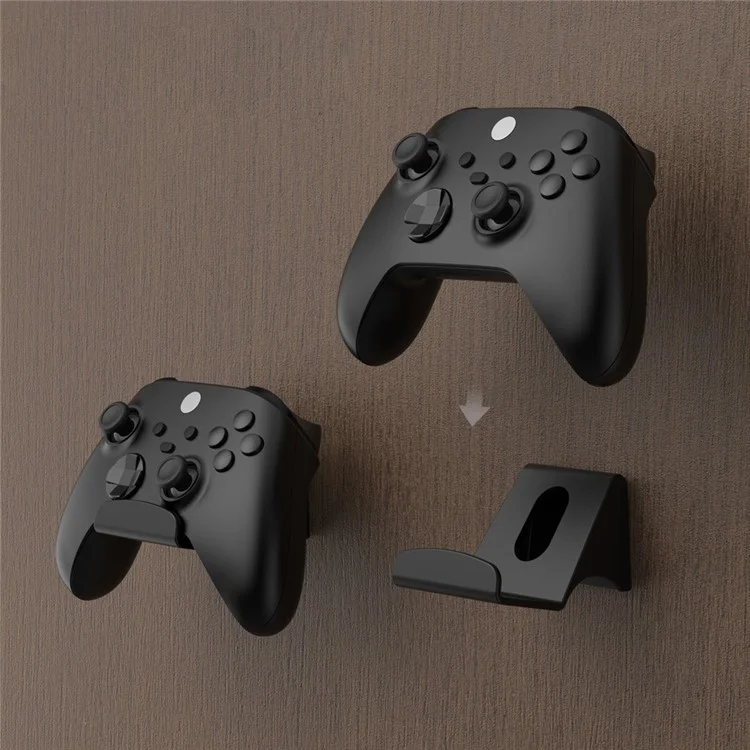 DOBE TY-18167 Universal Wall Mounted Controller Hook Folding Headset Holder Gamepad Stand for PS5/PS4/Nintendo Switch/Xbox Controller