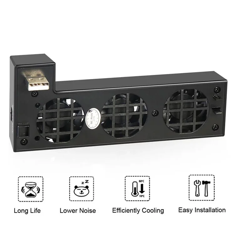 DOBE TYX-1769 Per Xbox One X Cooling Fan Game Console Radiatore posteriore Ventilatore controllo della temperatura