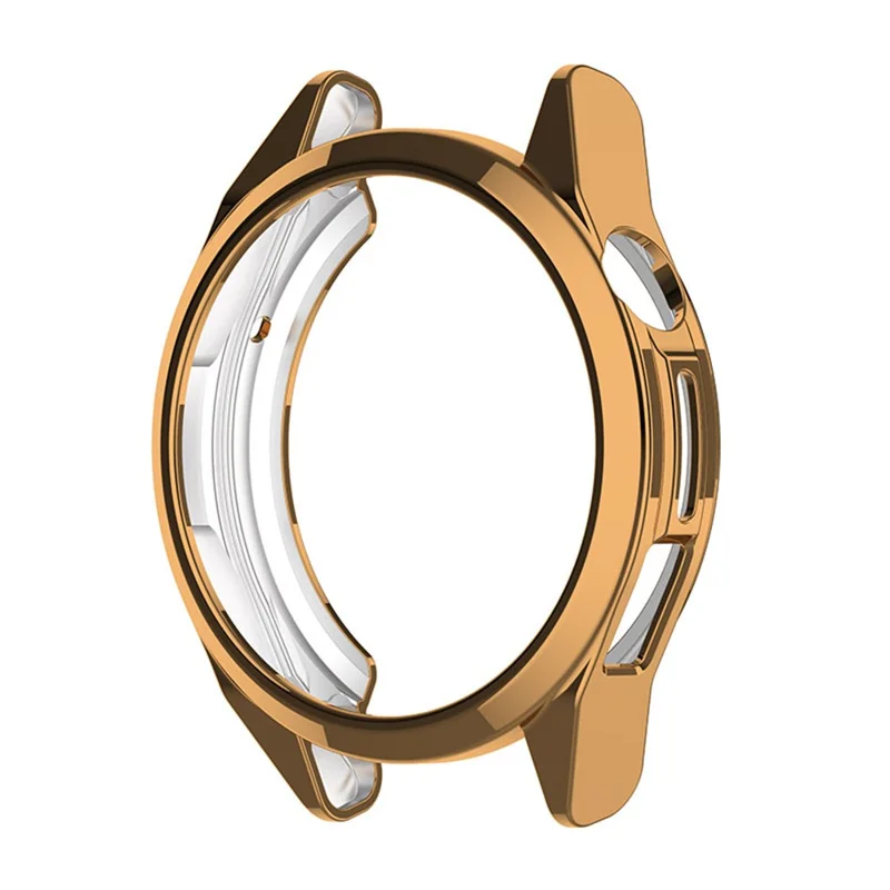 For Huawei Watch GT Runner Electroplated TPU Watch Protective Half Cover Case - Rose Gold