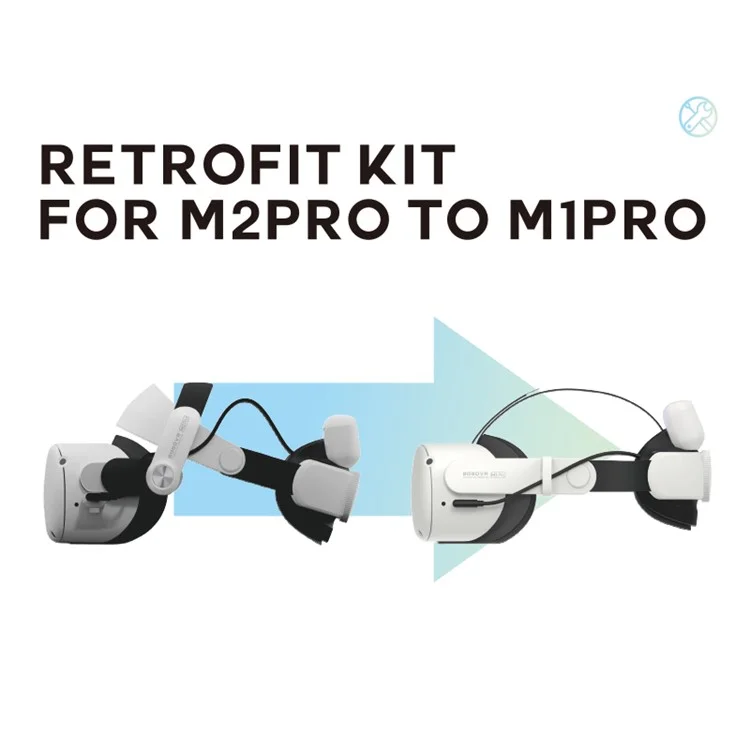 Bobovr Für M2 Pro Konvertieren in M1 Pro Retrofit Kit -gurt