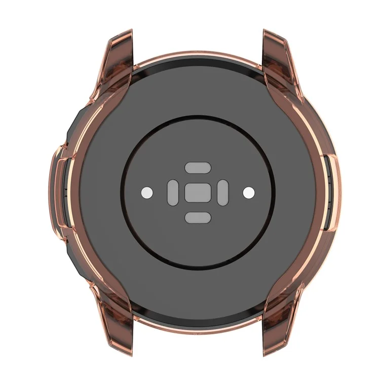 Per Xiaomi Watch S1 Active/Watch Color 2 Anti-fall Transparent Watch Case TPU Cover Protector - Arancione Trasparente