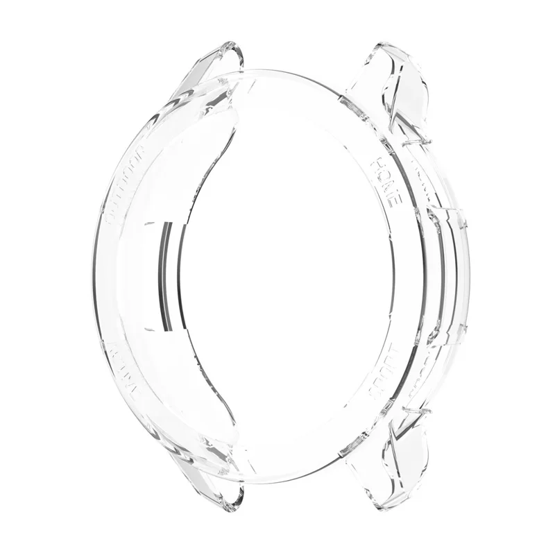 For Xiaomi Watch S1 Active/Watch Color 2 Anti-fall Transparent Watch Case TPU Cover Protector - Transparent