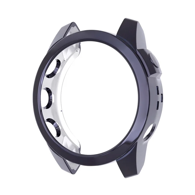 Para Garmin Fenix 7/7 Solar/7 Sapphire Solar Quick Release Watch Case Sports Watch TPU Case Protector with Electroplating - Tarnish