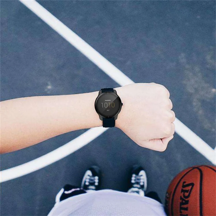 Per Garmin Venu2 Plus Copertura completa da 43 mm Cornice protettiva in TPU per smartwatch antigraffio - Trasparente
