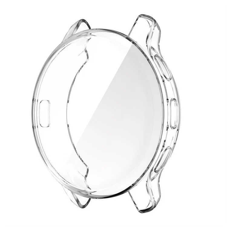 Per Garmin Venu2 Plus Copertura completa da 43 mm Cornice protettiva in TPU per smartwatch antigraffio - Trasparente
