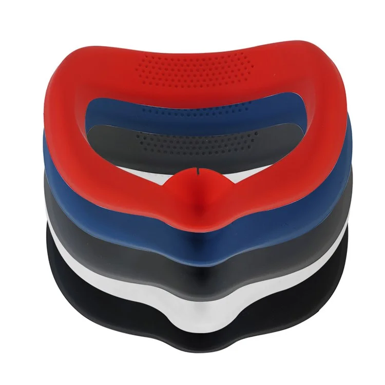 Para Oculus Quest 2 VR Anti-scratch Dust-proof Protector Case Lens Cover Cap Sleeve - Azul Marinho