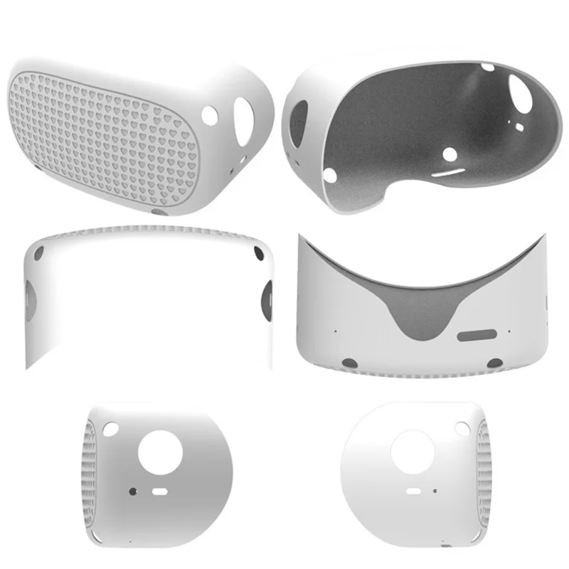 Per Oculus Quest2 VR VR Silicone Copertura di Cuschetto Silica - Bianca