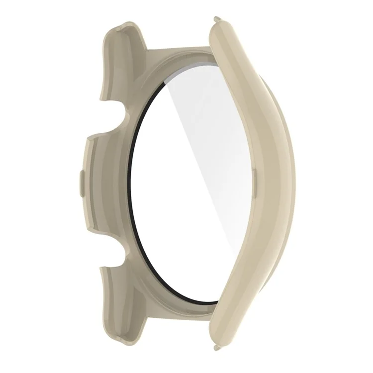 Para Honor Watch GS3 46mm Hard PC Anti-drop Watch Case Com Protetor de Tela de Vidro Temperado - Bege