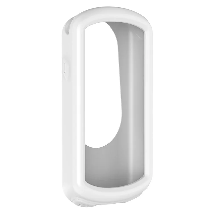 For Garmin Edge 1030 Plus/1030 Soft Silicone Case Bike GPS Computer Protective Cover - White
