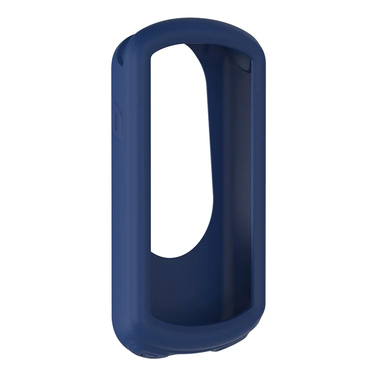 For Garmin Edge 1030 Plus/1030 Soft Silicone Case Bike GPS Computer Protective Cover - Dark Blue