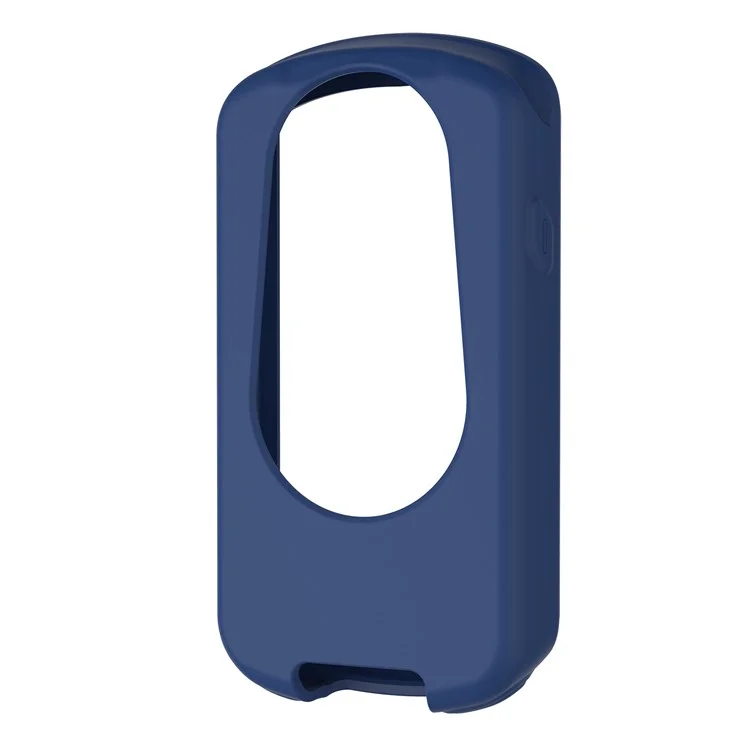 For Garmin Edge 1030 Plus/1030 Soft Silicone Case Bike GPS Computer Protective Cover - Dark Blue