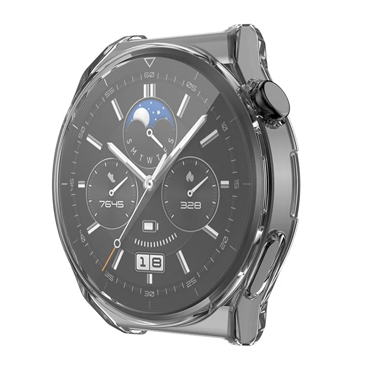 Pour Huawei Watch GT 3 Pro 46mm Soft TPU Tout autour Protection transparente Shell Smartwatch Protecteur Accessoires