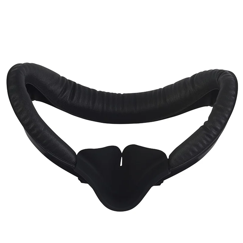 For Oculus Quest 2 6Pcs/Set VR Accessory Replacement with Touch Controller Grip Covers/Eye Covers/Face Cover/Frame/Lens Cover - Black