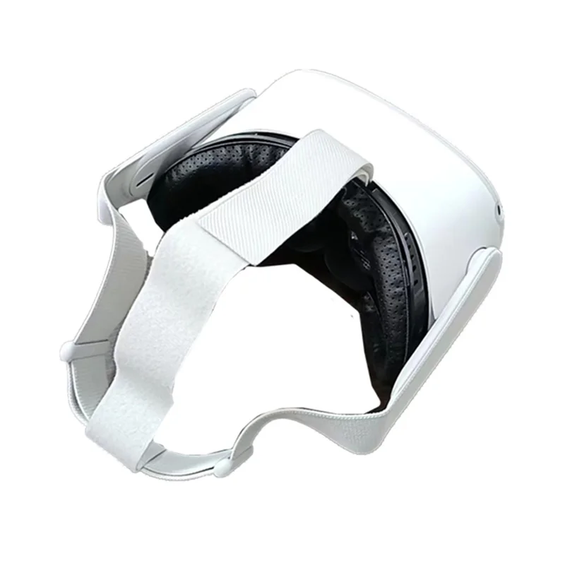 For Oculus Quest 2 6Pcs/Set VR Accessory Replacement with Touch Controller Grip Covers/Eye Covers/Face Cover/Frame/Lens Cover - Black