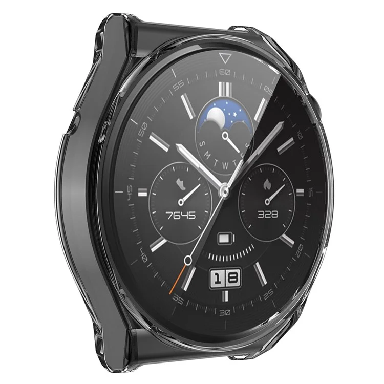 Enkay Hat Prince Pour Huawei Watch GT 3 Pro 46mm Anti-scratch TPU Protective Watch Couvercle Avec Protecteur D'écran en Verre Trempé 9H
