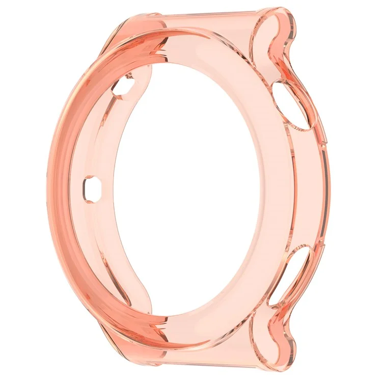 Für Huawei Uhr Watch GT 3 Pro 43 mm Hohle Aus Soft TPU Hülle Smart Watch Protective Cover - Transparentes Rosa