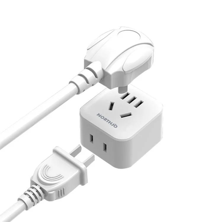 Northjo eu Plug Din a Us/au/japanese Mini Dimensioni Mini Adattatore da Viaggio Adattatore Società