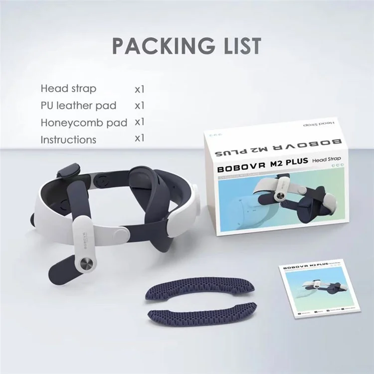 Bobovr M2 Plus Head Strap For Oculus Quest 2 Comfort Elite Elite Strap Acessórios VR Substituição