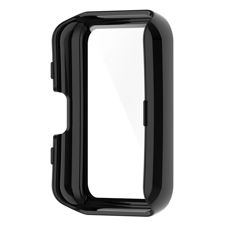 Per Oppo Watch Free Hard PC Watch Case Protezione Cover con Protezione Schermo in Vetro Temperato - Nero