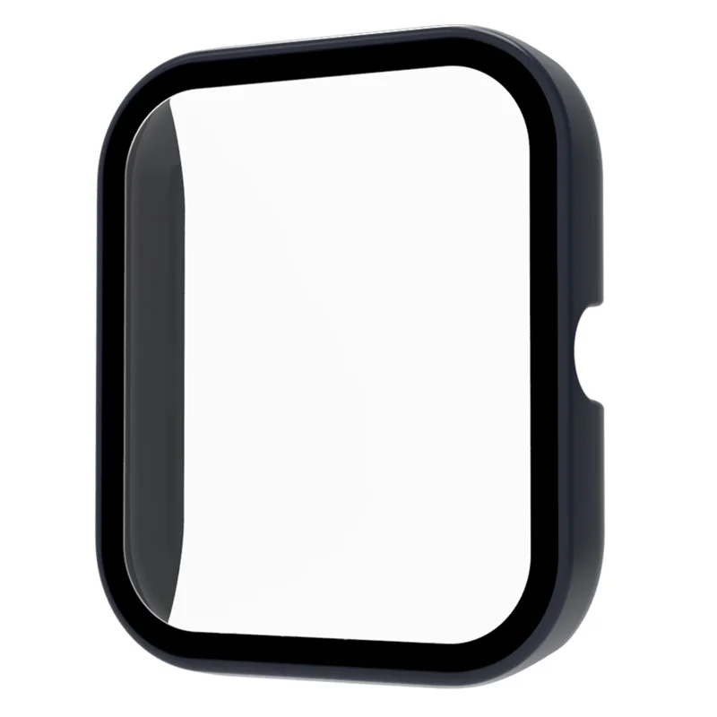 For Haylou RS4 Plus LS11 All Around Coverage Protective PC Cover with Tempered Glass Screen Protector - Dark Blue