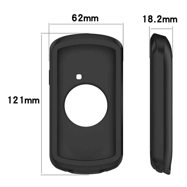 Para Garmin Edge 1040 Resistente a Arranhões Suave Capa de Silicone Bicicleta GPS Computer Capa Protetora - Laranja