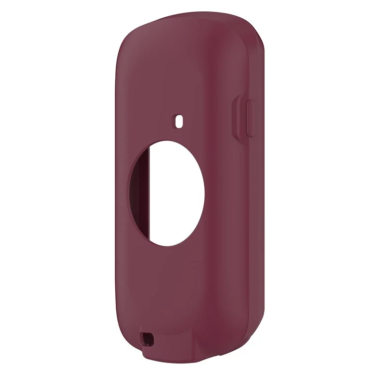 For Garmin Edge 1040 Scratch Resistant Soft Silicone Case Bike GPS Computer Protective Cover - Wine Red