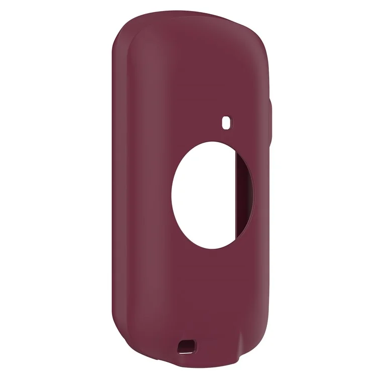 For Garmin Edge 1040 Scratch Resistant Soft Silicone Case Bike GPS Computer Protective Cover - Wine Red