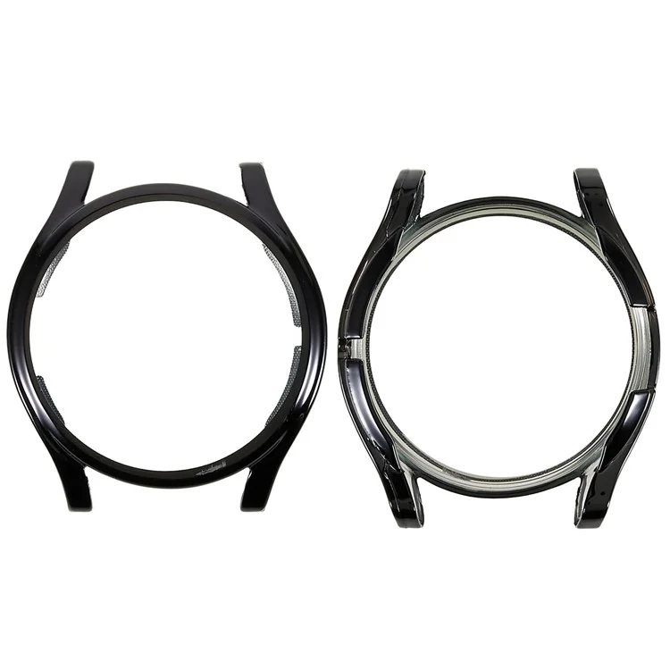 For Samsung Galaxy Watch5 44mm All-around Flexible TPU Case Soft Frame Shock Resistant Protective Cover - Black