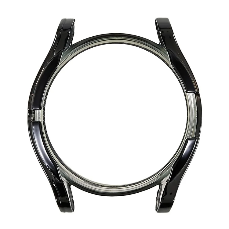 For Samsung Galaxy Watch5 44mm All-around Flexible TPU Case Soft Frame Shock Resistant Protective Cover - Black