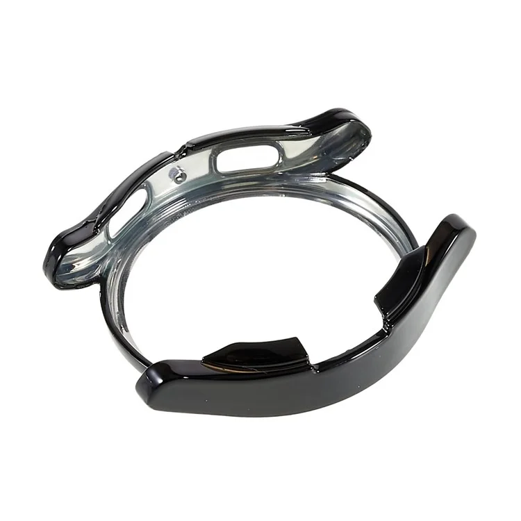 For Samsung Galaxy Watch5 44mm All-around Flexible TPU Case Soft Frame Shock Resistant Protective Cover - Black