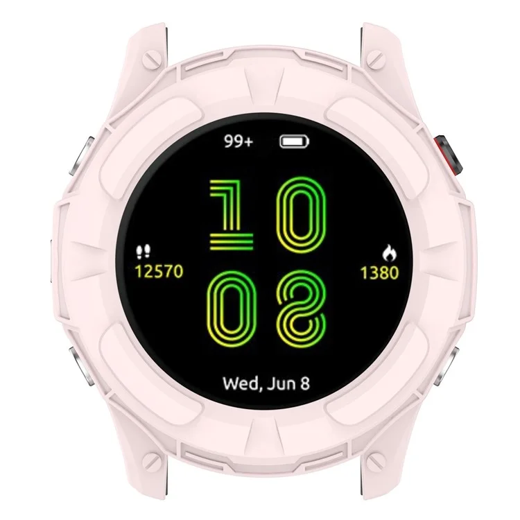 Per Garmin Forerunner 255 TPU Sollow-out Design di Copertina di Protezione Antidro-cratch. - Rosa Chiaro