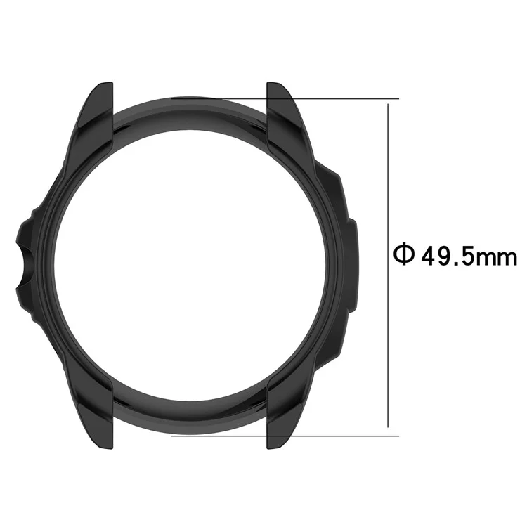 Per Garmin Forerunner 255 TPU Sollow-out Design di Copertina di Protezione Antidro-cratch. - Rosa Chiaro