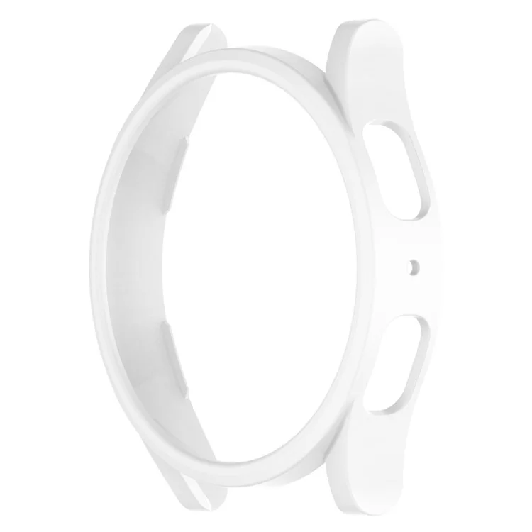 For Samsung Watch FE / Watch6 / Watch5 / Watch4 40mm Cover Hard PC Hollow Protective Watch Case - White