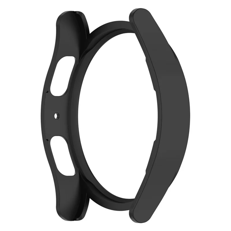 For Samsung Watch FE / Watch6 / Watch5 / Watch4 40mm Cover Hard PC Hollow Protective Watch Case - Black