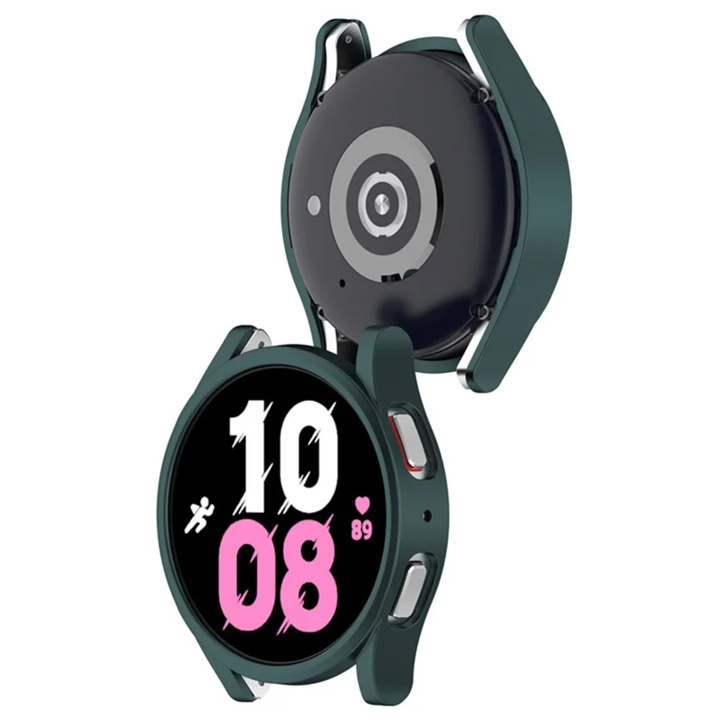 For Samsung Watch FE / Watch6 / Watch5 / Watch4 40mm Cover Hard PC Hollow Protective Watch Case - Green