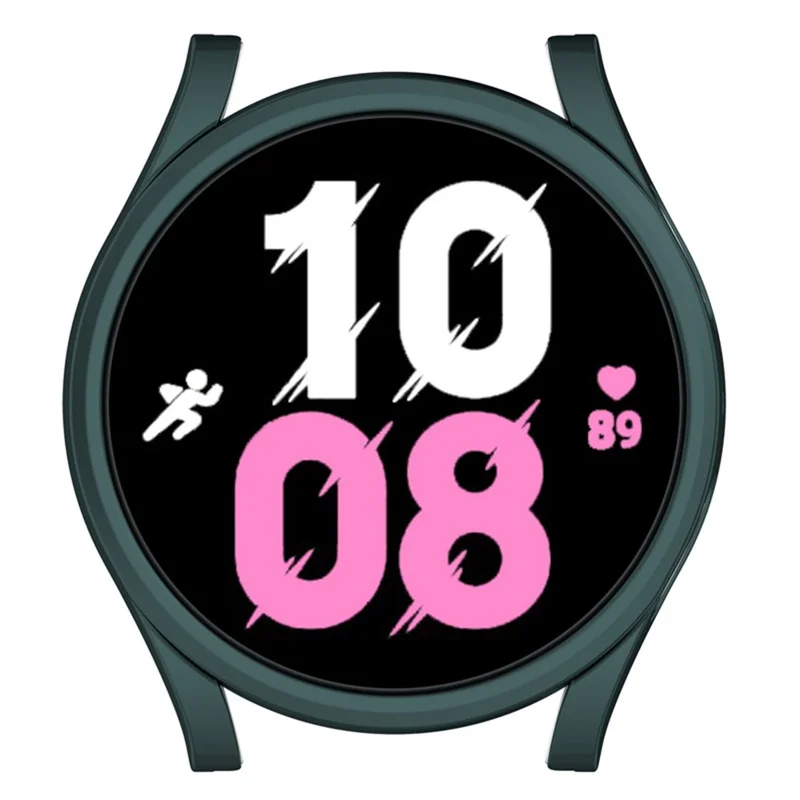 For Samsung Watch FE / Watch6 / Watch5 / Watch4 40mm Cover Hard PC Hollow Protective Watch Case - Green