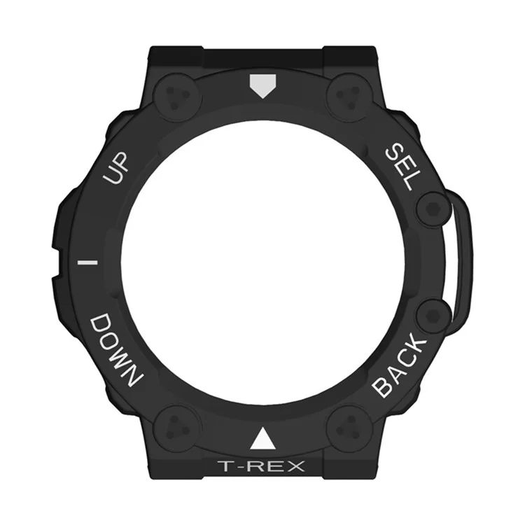 For Huami Amazfit T-Rex 2 Hard PC Smart Watch Case Scratch-resistant Dual Color Protective Cover - Black / White