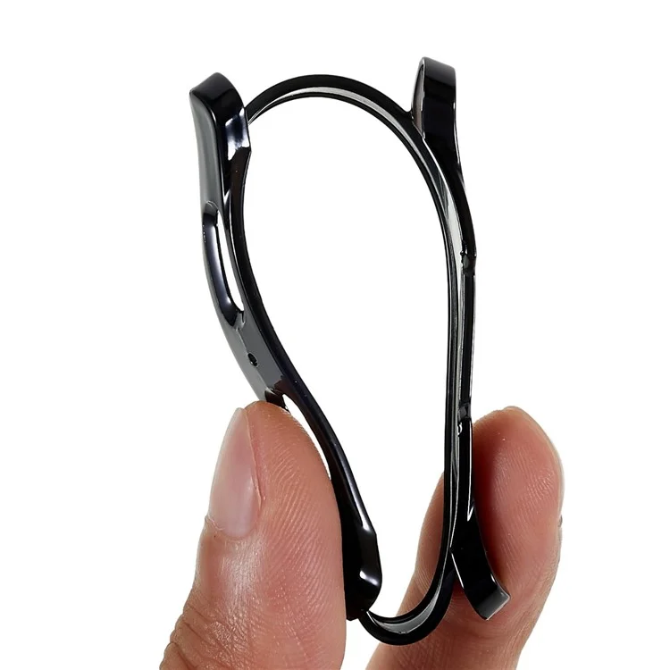 For Samsung Galaxy Watch Watch 5 Pro 45mm Soft TPU Protector Cover All-Around Protective Frame Watch Case - Black
