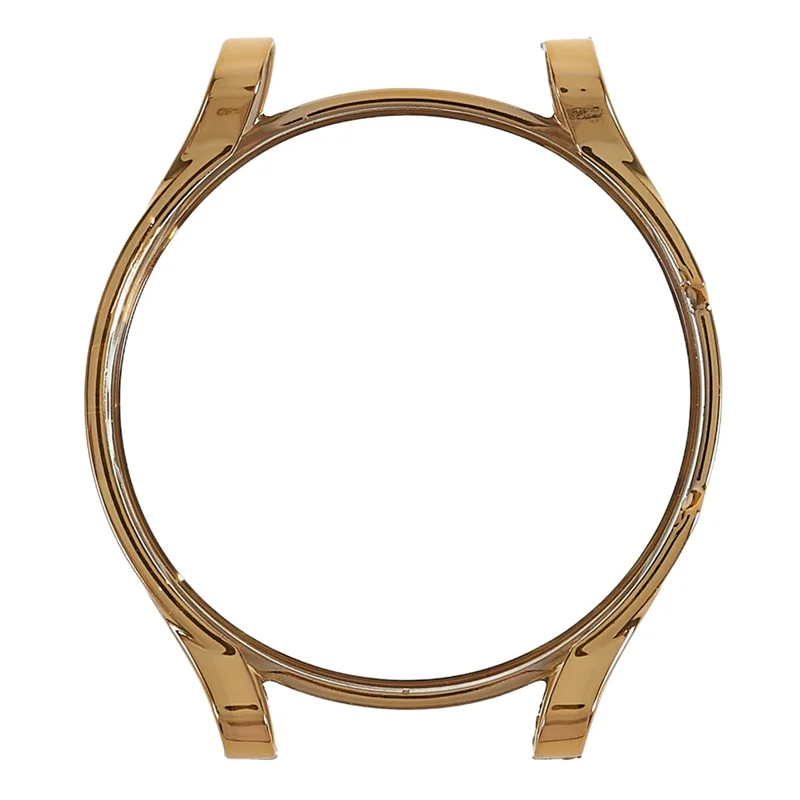 For Samsung Galaxy Watch Watch 5 Pro 45mm Soft TPU Protector Cover All-Around Protective Frame Watch Case - Gold