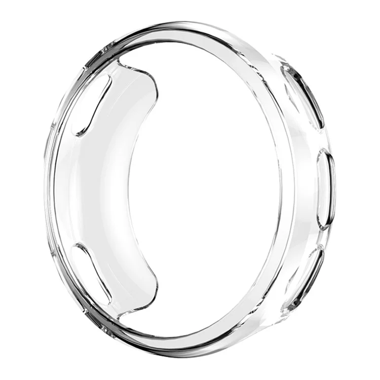 Für Polar Vantage V2 Soft TPU Anti-Scratch Watch Case Hollow-out Protective Cover Frame - Transparent