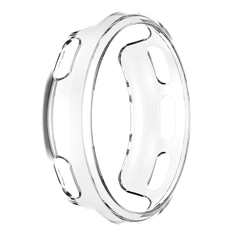 Für Polar Vantage V2 Soft TPU Anti-Scratch Watch Case Hollow-out Protective Cover Frame - Transparent