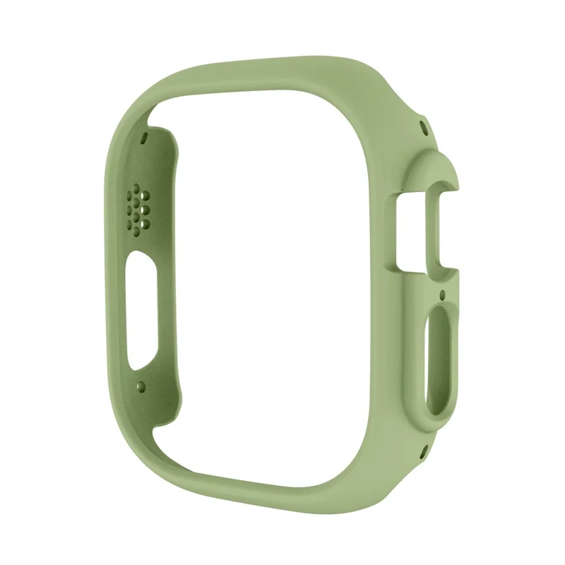 For Apple Watch Ultra 3 / Ultra 2 / Ultra 49mm Quick Release Watch Case Sports Watch PC Case Half Covering Watch Protector - Mint Green