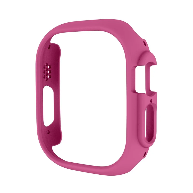 For Apple Watch Ultra 3 / Ultra 2 / Ultra 49mm Quick Release Watch Case Sports Watch PC Case Half Covering Watch Protector - Rose