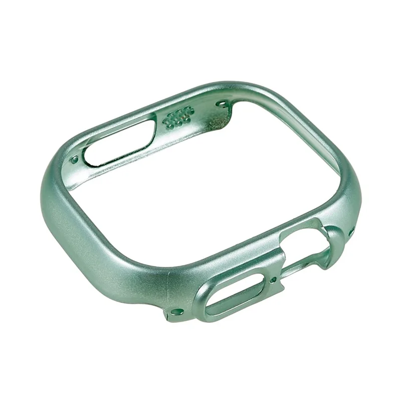 For Apple Watch Ultra 3 / Ultra 2 / Ultra 49mm Watch Case Quick Release Hollow PC Cover Shockproof Smart Watch Protective Case - Light Green