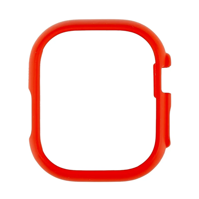 For Apple Watch Ultra 3 / Ultra 2 / Ultra 49mm Watch Case Quick Release Hollow PC Cover Shockproof Smart Watch Protective Case - Orange